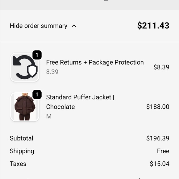 KHY Chocolate Women's Puffer - Picture 9 of 11